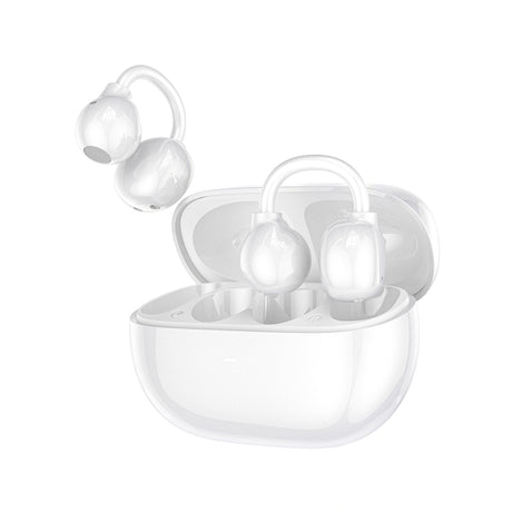 Open-Ear Wireless Earbuds with Triple Balanced HD sound for Clear Call and Rich Music Ai OWS Ai301 by WiWU | saska | saska.ae