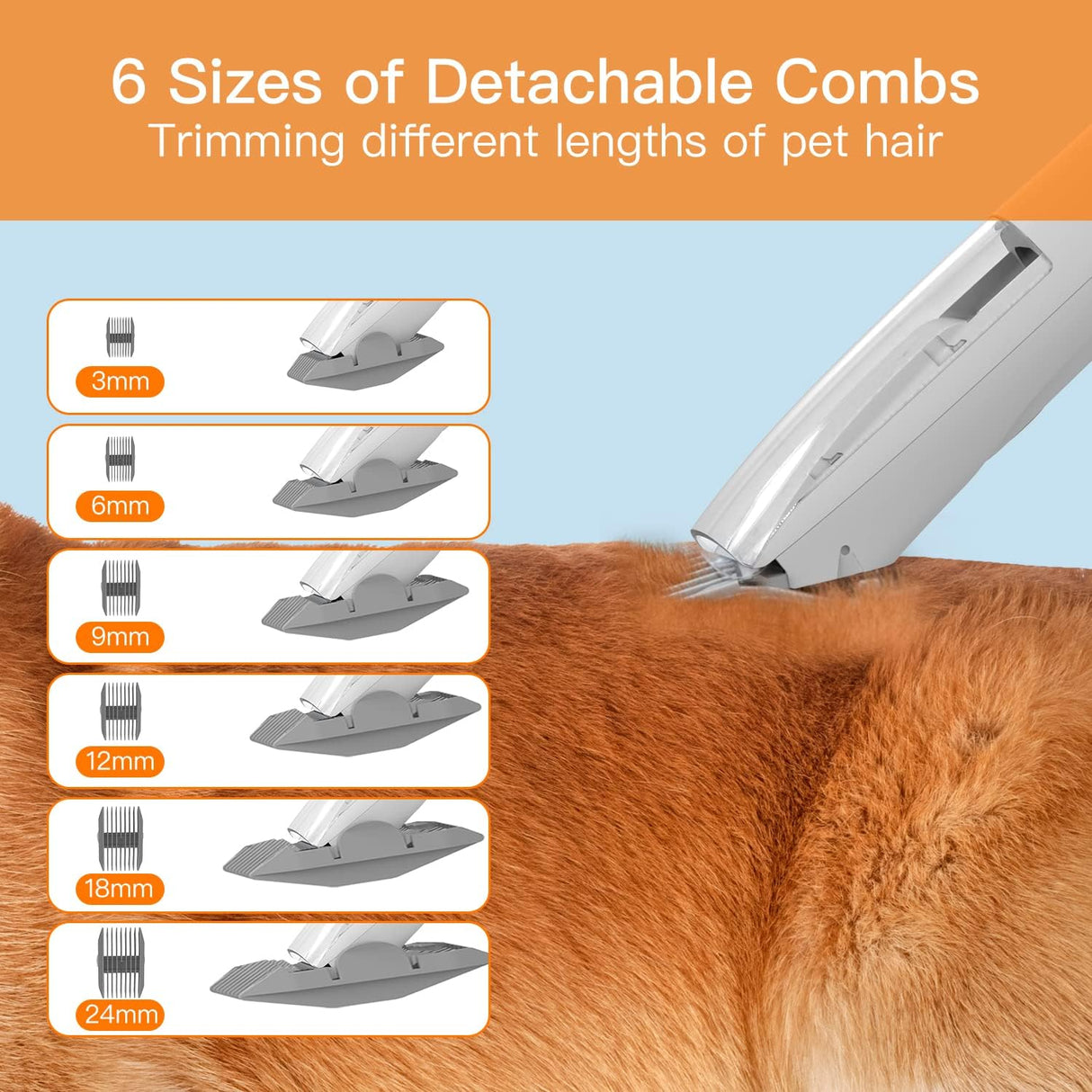 AIRROBO PG100 Pet Grooming Vacuum kit 12000Pa Suction