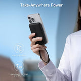 10000MAH Power Bank Fast Charging 22.5W with USB C Lanyard Cable by ANKER