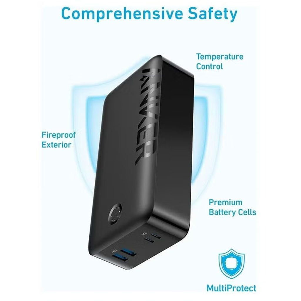 347 Power Bank, 40,000mAh 30W USB-C Fast Charging Portable Charger for Smart devices by Anker