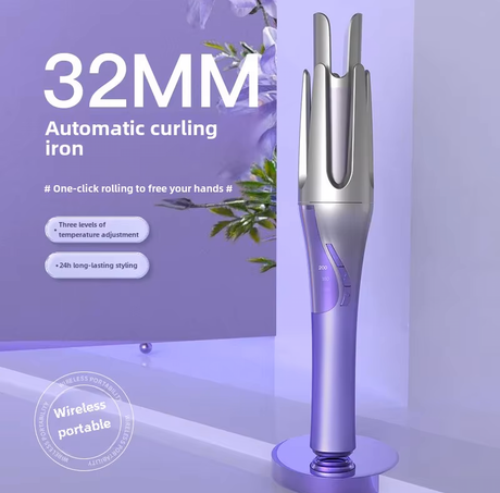 Portable Automatic Hair Curling Iron 32mm | Hair Curlers | SASKA Trading