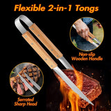 Barbecue Stainless Steel Grilling Tools Set 24 in 1