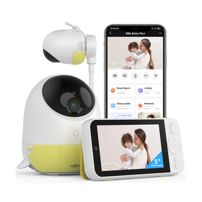 Baby Plus Ai Smart Baby Monitor Camera with Non-WiFi 5" LCD Screen by Ellie | Baby Monitor Camera | SASKA Trading