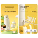 Smart Portable Electric Kettle – Fast Heating, Rechargeable Travel Kettle by VVU&CCO