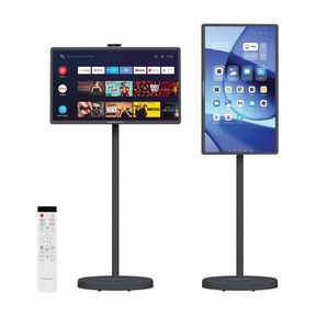 Banf 32″ Portable Smart Monitor – Cordless Bluetooth Display for Work, Gaming & Entertainment by Powerology | Smart Monitor | SASKA | saska.ae
