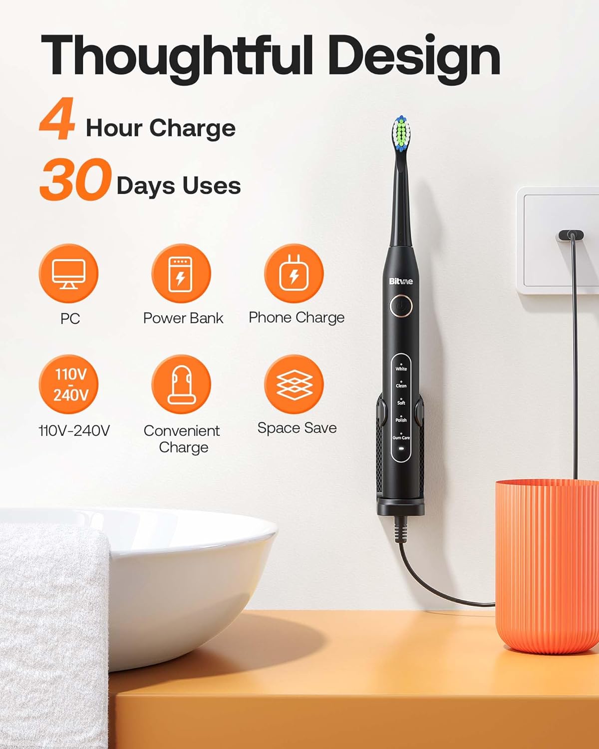 Bitvae D2 Electric Toothbrush