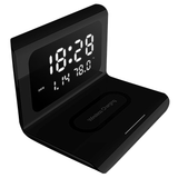 Digital Alarm Clock With Wireless Charger