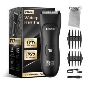 Body Hair Trimmer for Men – Waterproof Electric Groin by ENSSU | Hair Trimmer | SASKA Trading