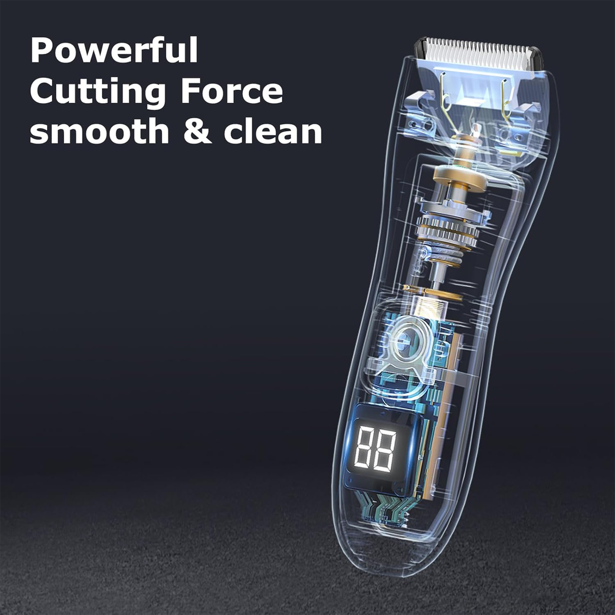 Body Hair Trimmer for Men – Waterproof Electric Groin by ENSSU