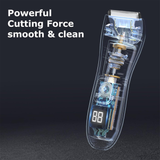 Body Hair Trimmer for Men – Waterproof Electric Groin by ENSSU
