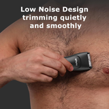 Body Hair Trimmer for Men – Waterproof Electric Groin by ENSSU