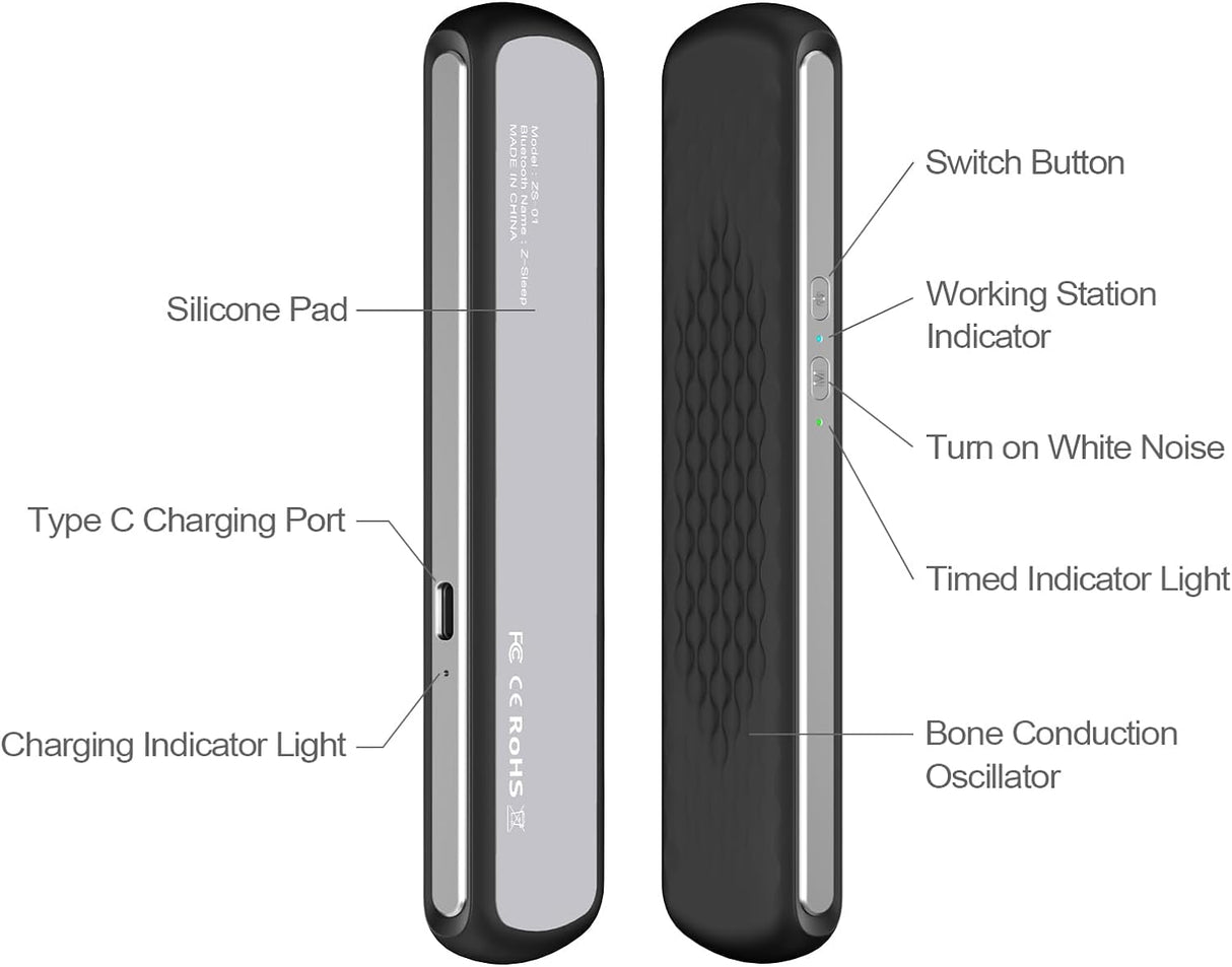 Bone Conduction Sleep Speaker