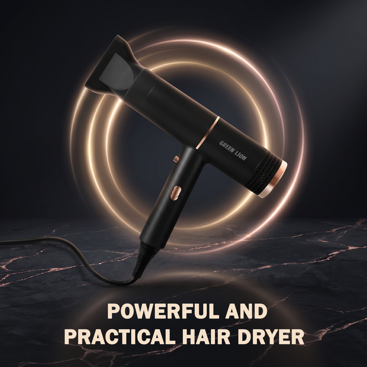 Bristol Hair Dryer with Cool Shot Function by Green Lion