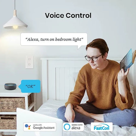 Voice control BroadLink Smart Switch TC3 - SASKA