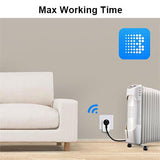 Max working time Broadlink smart wifi plug SP4L - SASKA