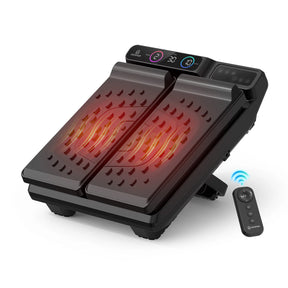 High-Frequency Vibration Foot Massager with Heat CF-5324 BY Comfire, 30 Speed Levels, 3 Adjustable Angles, 5 Timer Settings, Remote Control & Digital Display for Feet, Legs and Calves AT SASKA
