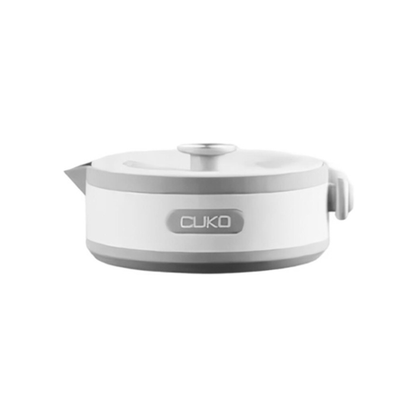 CUKO DSH-1065 Foldable Electric Kettle 0.6L, 600W Portable Travel Water Boiler – Compact, Lightweight, Stainless Steel, Fast Heating | SASKA Trading