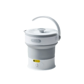 CUKO DSH-1065 Foldable Electric Kettle 0.6L, 600W Portable Travel Water Boiler – Compact, Lightweight, Stainless Steel, Fast Heating | SASKA Trading