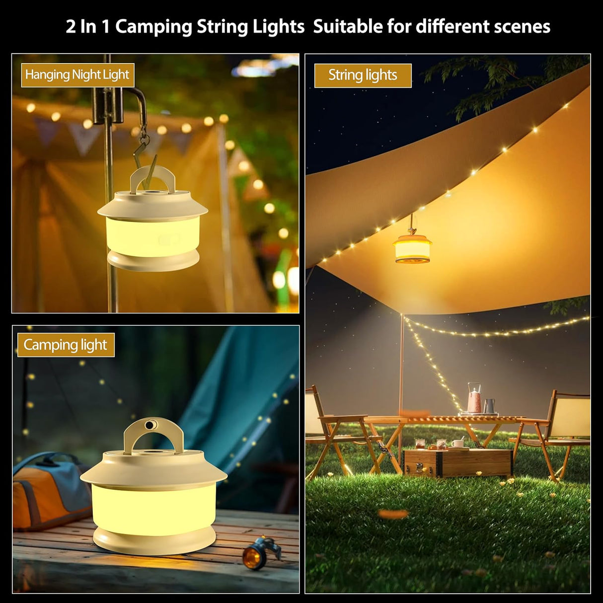 Camping String Light 20M CH-818 - SASKA Trading