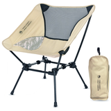 Ultralight Foldable Outdoor Chair – Design for Camping, Beach, Hiking, Wilderness & Fishing Adventures