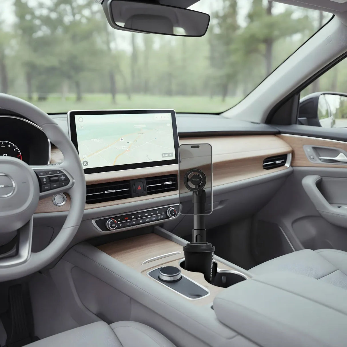 Magnetic Car Cup Holder – Strong N52 Magnet Magnetic Beverage Holder