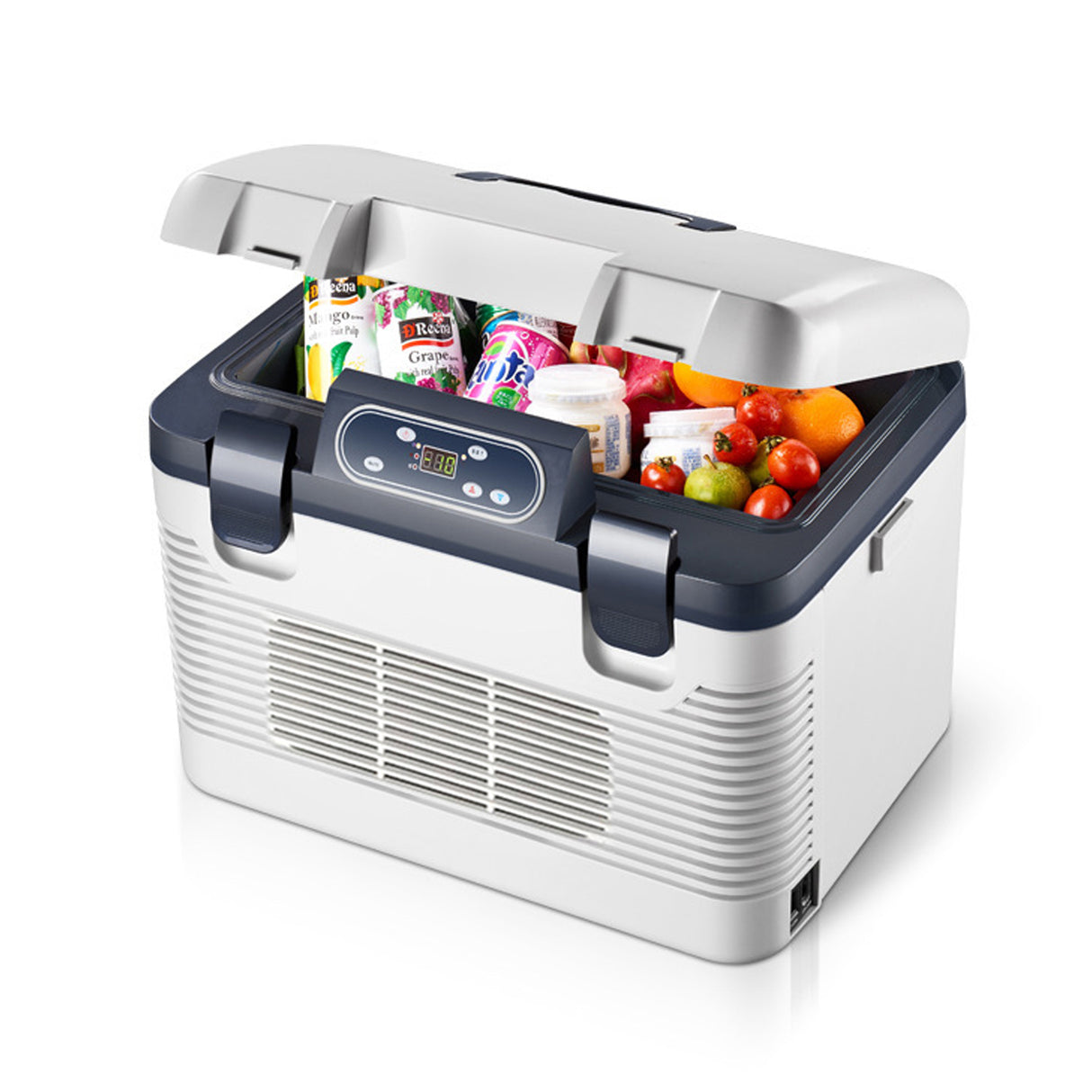 19L Portable Electric Cooler & Warmer AC/DC 12V/24V Car Fridge Iceless Thermoelectric Mini Refrigerator for Home, Camping & Travel buy now at saska ae dubai 