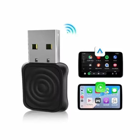 Mini Ultra Wireless CarPlay & Android Auto Adapter | Car Accessories | Buy Now at SASKA Trading
