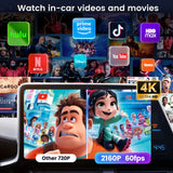 Carlink Tbox Ultra Ai Box, 3-in-1 In-Car Android 15 Smart Carplay Adapter 8GB RAM 128GB ROM by Carlinkit