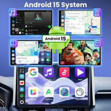 Carlink Tbox Ultra Ai Box, 3-in-1 In-Car Android 15 Smart Carplay Adapter 8GB RAM 128GB ROM by Carlinkit