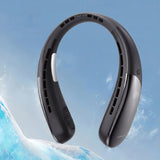 Chillo Zen Neck-Hanging Cooling Fan with Dual Semiconductor Cooling Plates & Intelligent Digital Display by Porodo