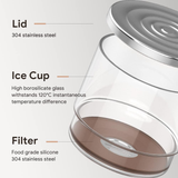 Cold Brew Coffee Maker – Premium Glass Drip Set by iCafilas