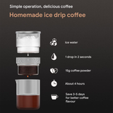 Cold Brew Coffee Maker – Premium Glass Drip Set by iCafilas