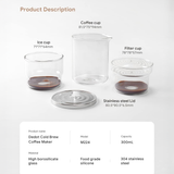 Cold Brew Coffee Maker – Premium Glass Drip Set by iCafilas
