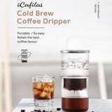Cold Brew Coffee Maker – Premium Glass Drip Set by iCafilas