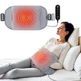 Heated Waist Belt with massager, Extra Large Size Heating Pads with Vibration for Period Cramps CF-6413 by Comfire - saska uae . saska.ae