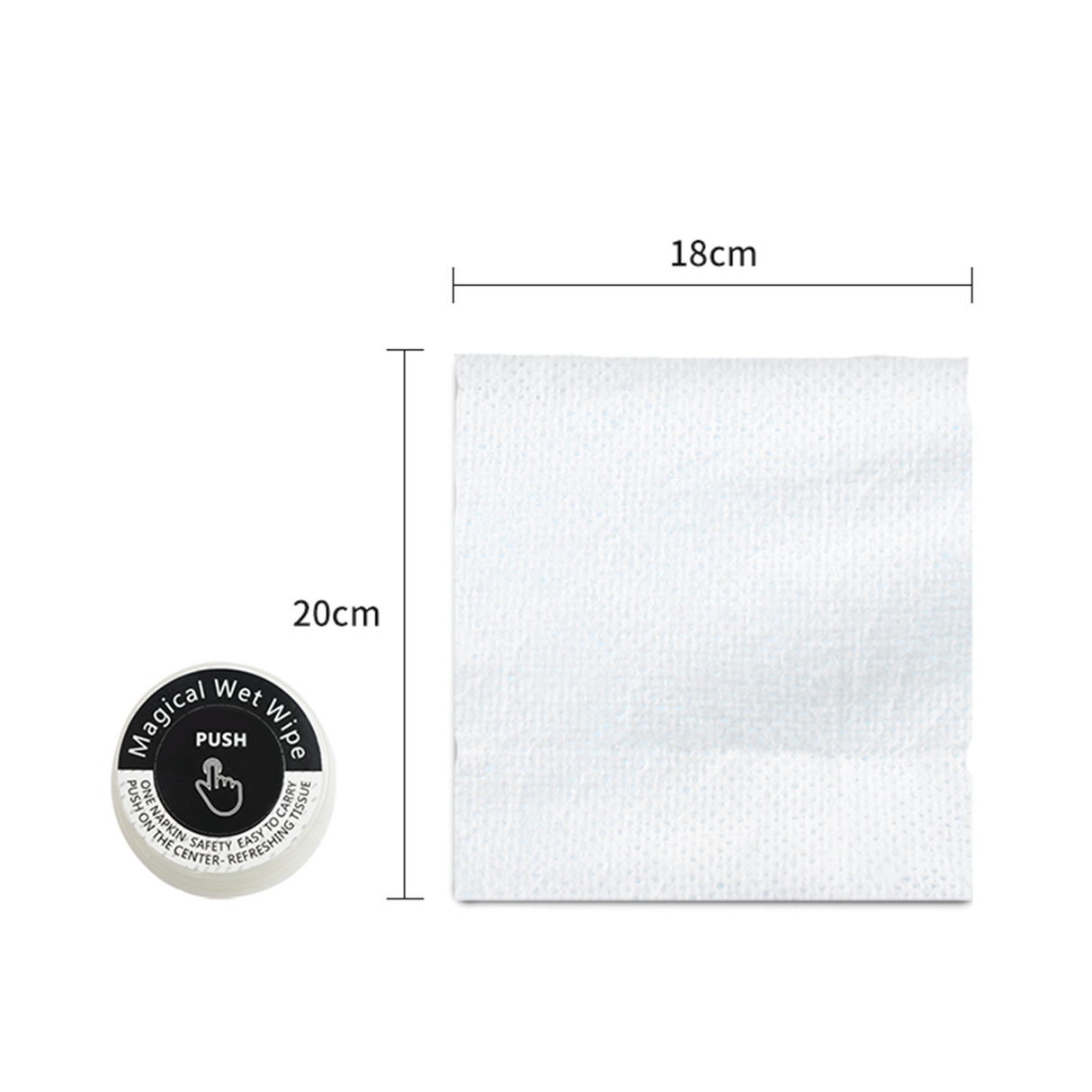 Compressed Hand Wipes Tablets 10 PCS | WIPES | Buy Now at SASKA Trading