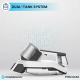 Cordless Spot Cleaner 60W, 8000Pa Suction with Spray and Scrub for Upholstery by Powerology