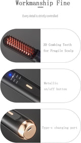 Cordless Professional Hair Straightening Comb KR017 - SASKA