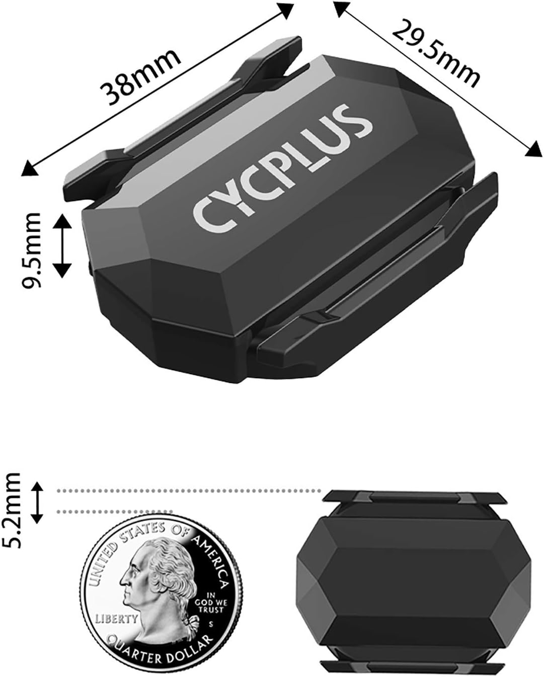 Cycling Speed and Cadence Sensor C3 by CYCPLUS  Bicycle Accessories SASKA Trading