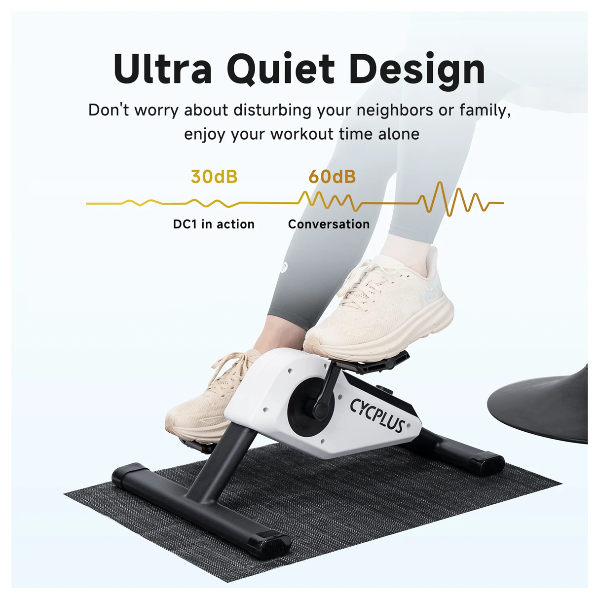 DC1 Self-Powered Pedal Exerciser by Cycplus | Pedal | SASKA Trading