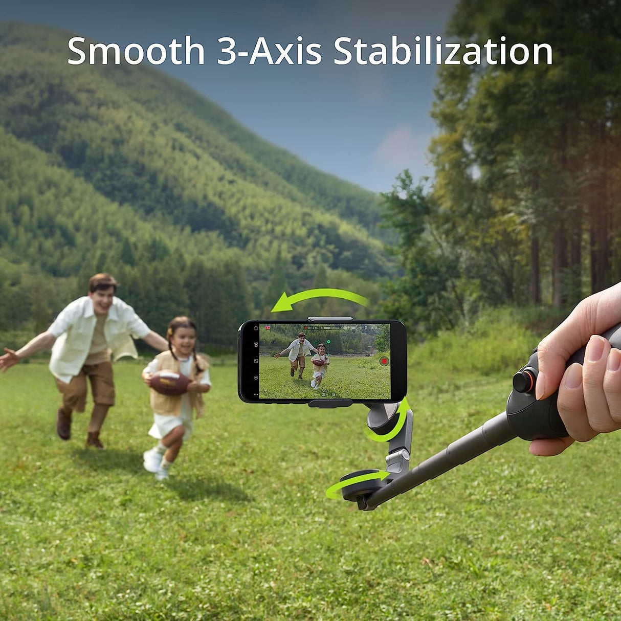 Smooth 3- Azis Stabilization  - DJI OSMO Mobile 6 - SASKA