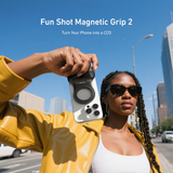 DSLR Style Magnetic Phone Camera Grip with Detachable Wireless Shutter by Telesin