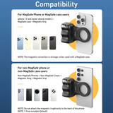 DSLR Style Magnetic Phone Camera Grip with Detachable Wireless Shutter by Telesin
