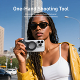 DSLR Style Magnetic Phone Camera Grip with Detachable Wireless Shutter by Telesin