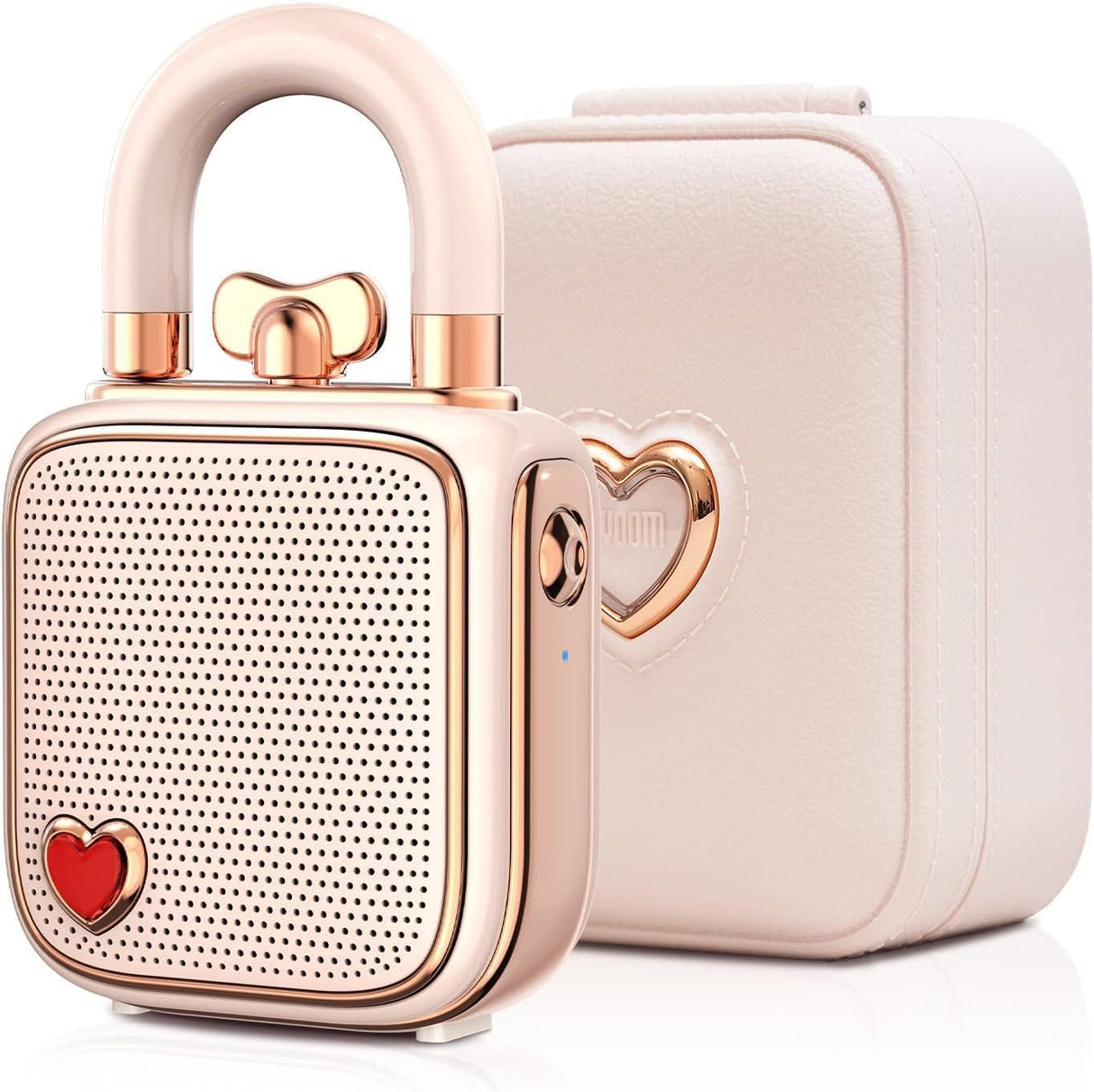 Divoom LoveLock Bluetooth Speaker - Pink