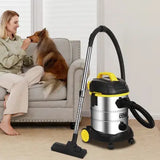 Dry & Wet 1600W Vacuum Cleaner ST-5034 25L Stainless Steel by WINNING STAR - SASKA Trading