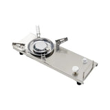 موقد ثنائي الشعلة وطاولة تخييم قابلة للطي، خفيف الوزن، محمول، للطهي في الهواء الطلق من Porodo