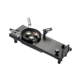 موقد ثنائي الشعلة وطاولة تخييم قابلة للطي، خفيف الوزن، محمول، للطهي في الهواء الطلق من Porodo