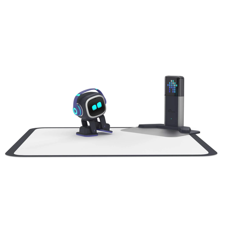 EMO Go Home AI Desktop Pet Robot with EMO Smart Lighting Automatic Charging Version by Living.AI | AI Robot | SASKA Trading