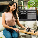مجسم حشرة ميكانيكي ثلاثي الأبعاد MECHANICAL AGE – مجموعة تركيب DIY من المعدن وABS للبالغين مع تشغيل بالبطارية من ROKR